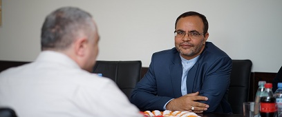 Meeting with Head of Culture Department of the Islamic Republic of Iran - Hamid Mustafavi