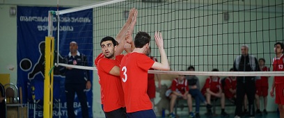 CIU Volleyball Team Defeated Rustavi