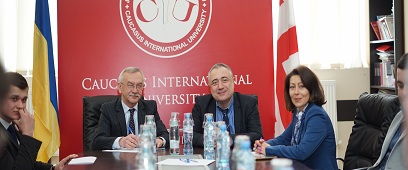 Ambassador of Ukraine to Georgia Paid a Visit to CIU