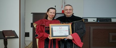 Elżbieta Karska was Awarded Title of Honorary Doctor