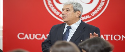 Miguel Campas, professor at University of Alcala Delivers Lecture at CIU