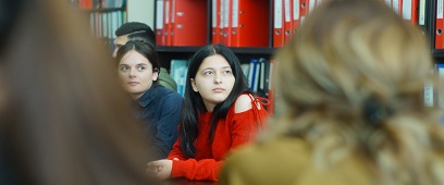 შეხვედრა საქართველოს ნავთობისა და გაზის კორპორაციის კორპორატიული მართვის დეპარტამენტის უფროსთან