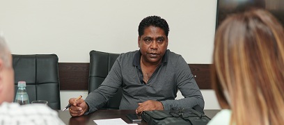 Kakhaber Kordzaia, CIU Rector Met BTEC Chief Executive