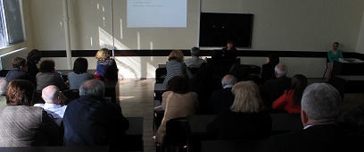 ლალი მეკოკიშვილი პროფესორ-მასწავლებლებს შეხვდა