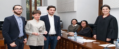 კსუ-ს სამართლის ფაკულტეტის  სტუდენტებმა იმიტირებულ სასამართლო პროცესში გაიმარჯვეს