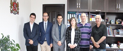 EMSA President and Vice President Met Kakhaber Kordzaia
