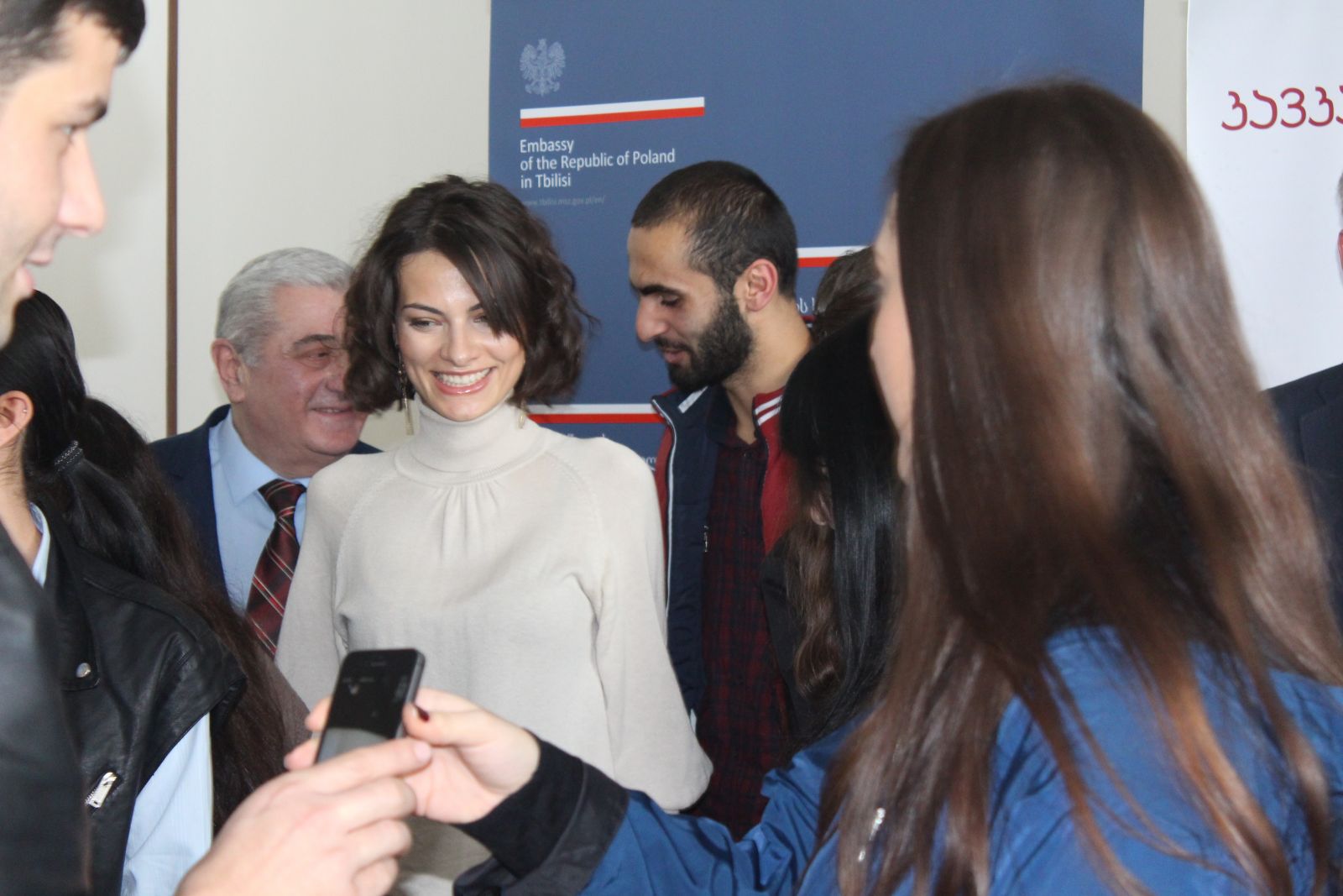პოლონეთის ელჩის, ანჟეი ჩიეშკოვსკის ვიზიტი კსუ-ში