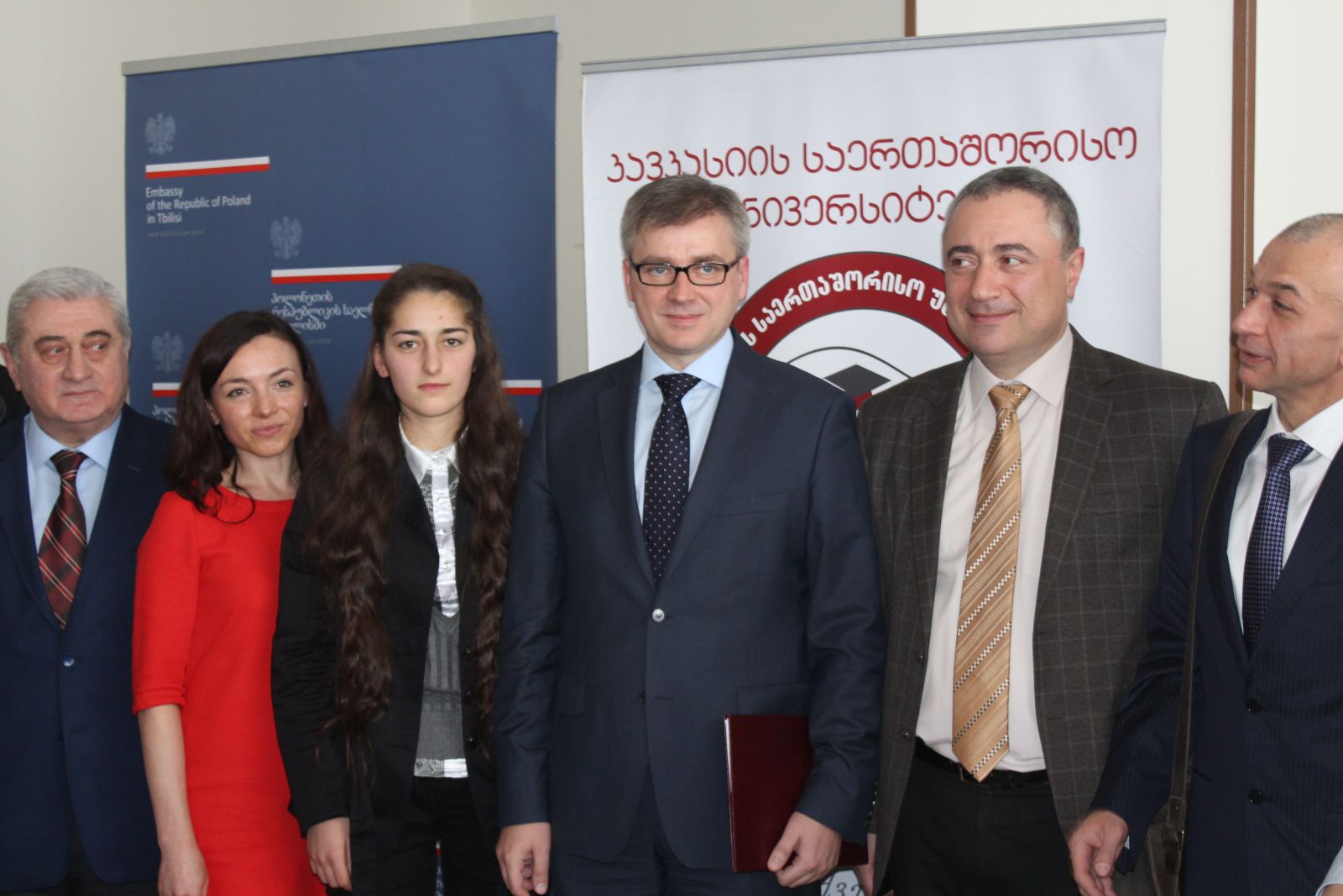 პოლონეთის ელჩის, ანჟეი ჩიეშკოვსკის ვიზიტი კსუ-ში