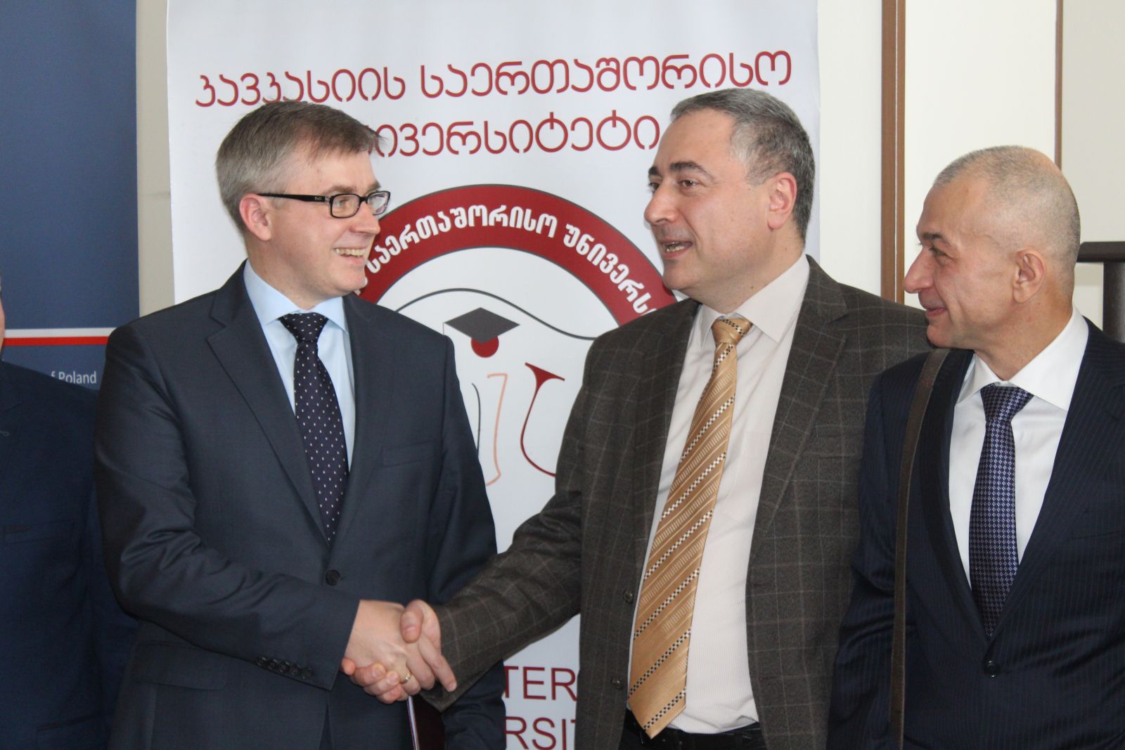 პოლონეთის ელჩის, ანჟეი ჩიეშკოვსკის ვიზიტი კსუ-ში
