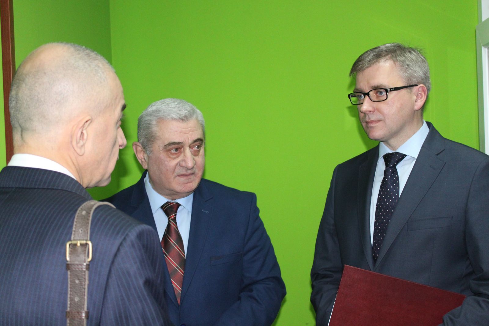 პოლონეთის ელჩის, ანჟეი ჩიეშკოვსკის ვიზიტი კსუ-ში