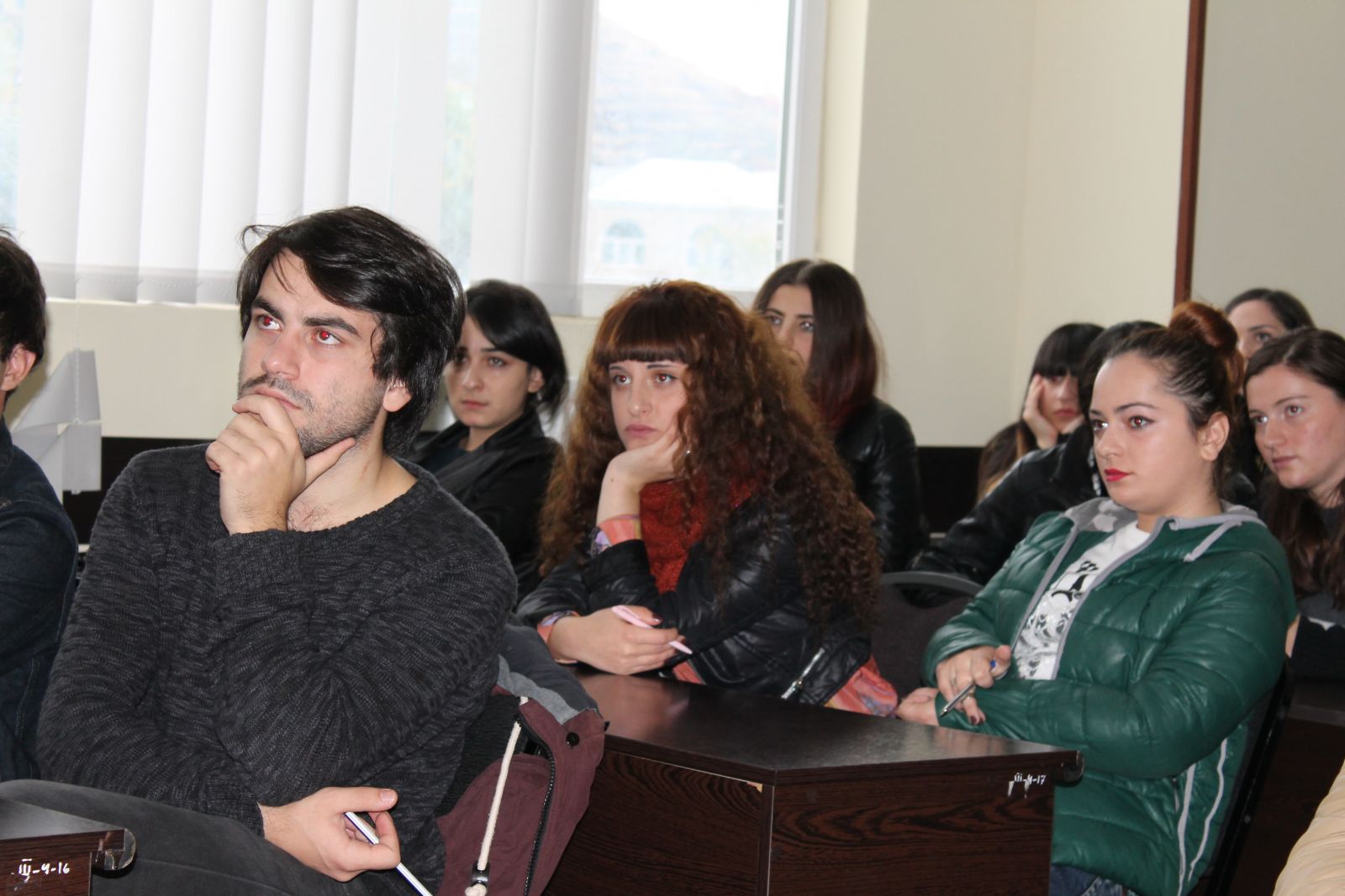 საქსტატის წარმომადგენლების ვიზიტი კსუ-ში