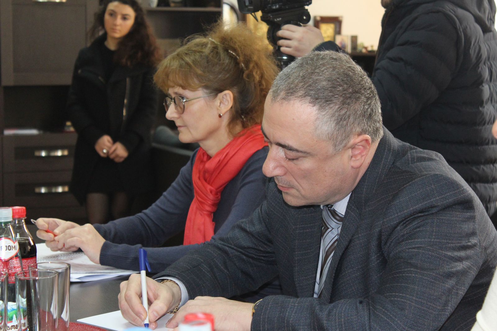 ქეით შტრომაილ გოლდენის ვიზიტი კსუ-ში