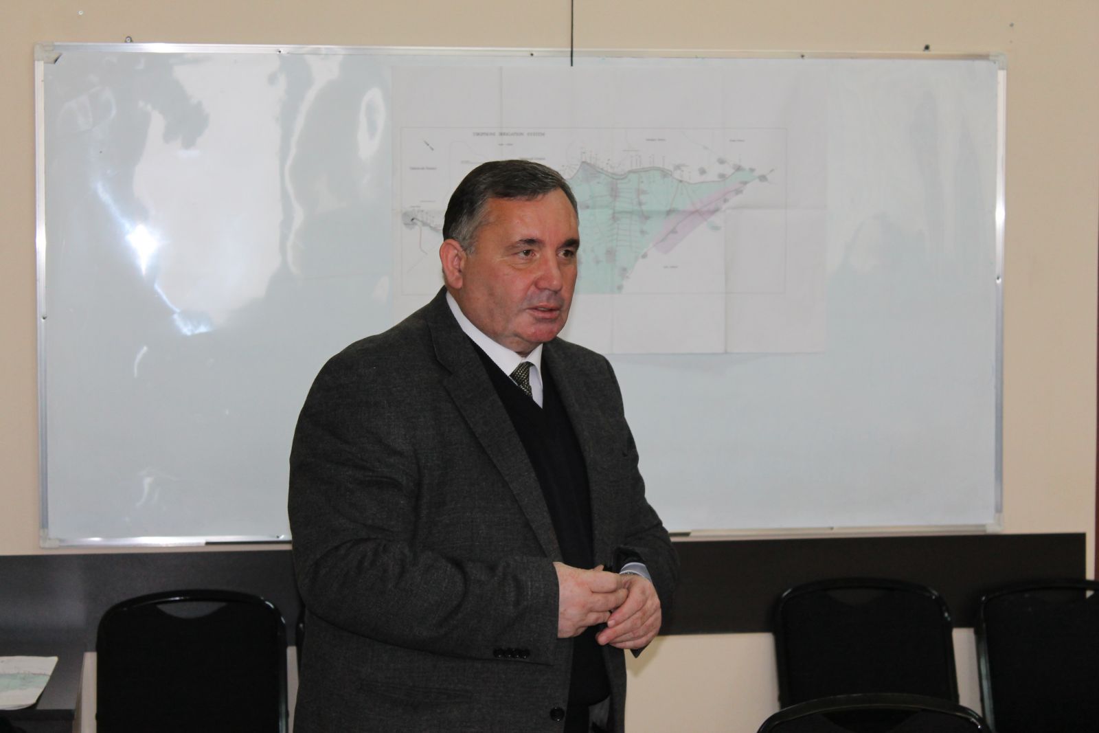 გელა ზოზიაშვილის ვიზიტი კსუ-ში