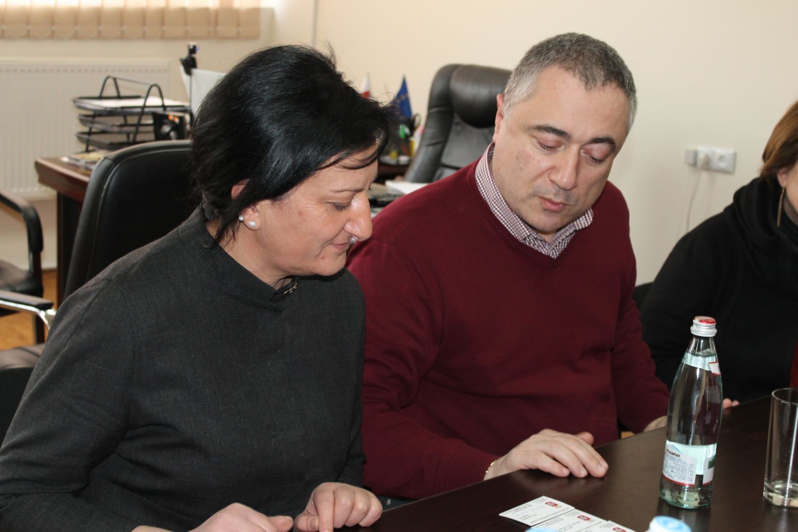 რელიგიის საკითხთა სახელმწიფო სააგენტოს წარმომადგენლების ვიზიტი კსუ-ში