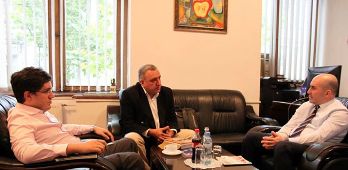 შეხვედრა საქართველოს სახელმწიფო მინისტრთან დიასპორის საკითხებში