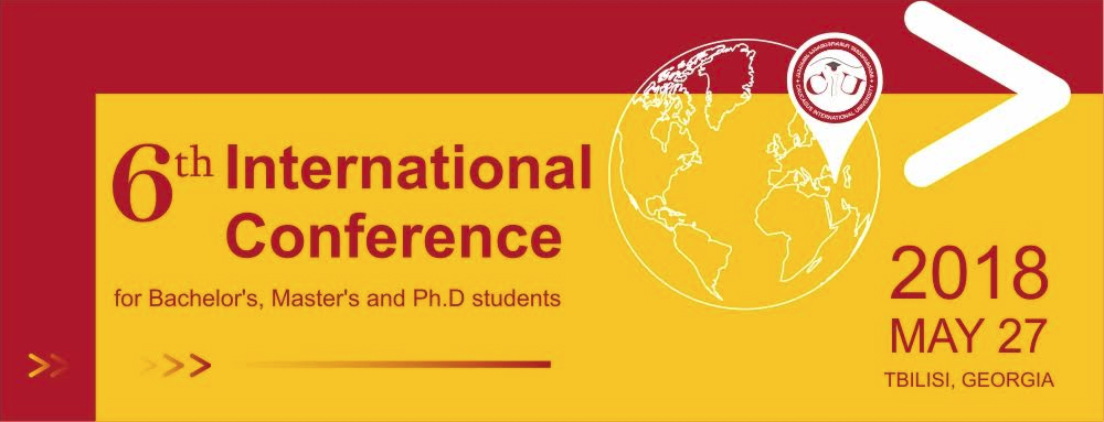 6th International Conference for BA, MA and PhD Students Program