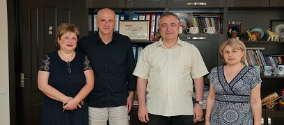„CENTRO ESPANOL DE NUEVAS PROFESIONES“ - ის ხელმძღვანელი, მერსედეს ქარენოს ვიზიტი კსუ-ში.
