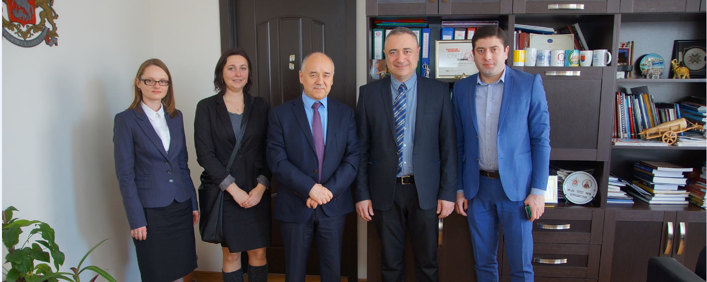 პოლონეთის რესპუბლიკის საგანგებო და სრულუფლებიანი ელჩის ვიზიტი კსუ-ში 