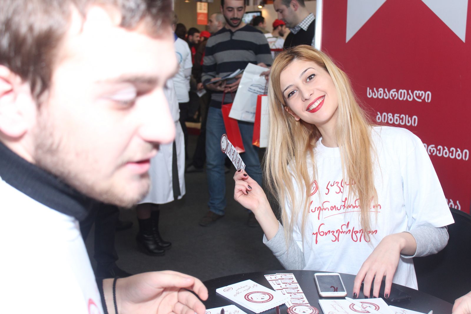 კსუ განათლების გამოფენაზე 