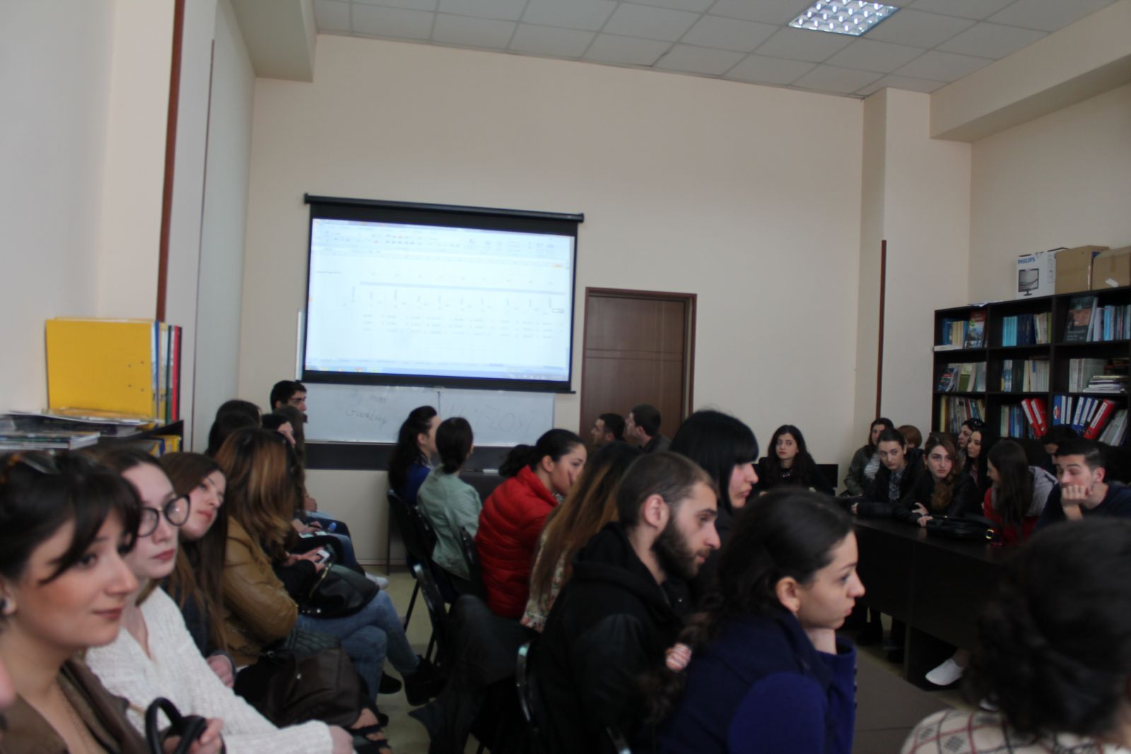 საქართველოს სასტუმროებისა და რესტორნების ფედერაციის დამფუძნებლის ვიზიტი კსუ_ში