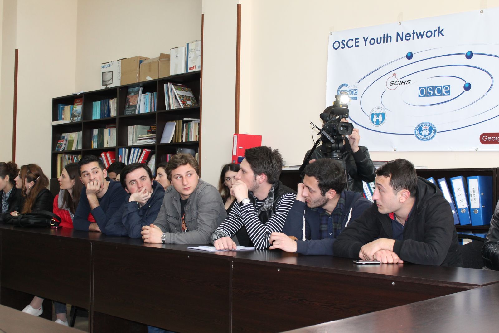 საქართველოს სასტუმროებისა და რესტორნების ფედერაციის დამფუძნებლის ვიზიტი კსუ_ში