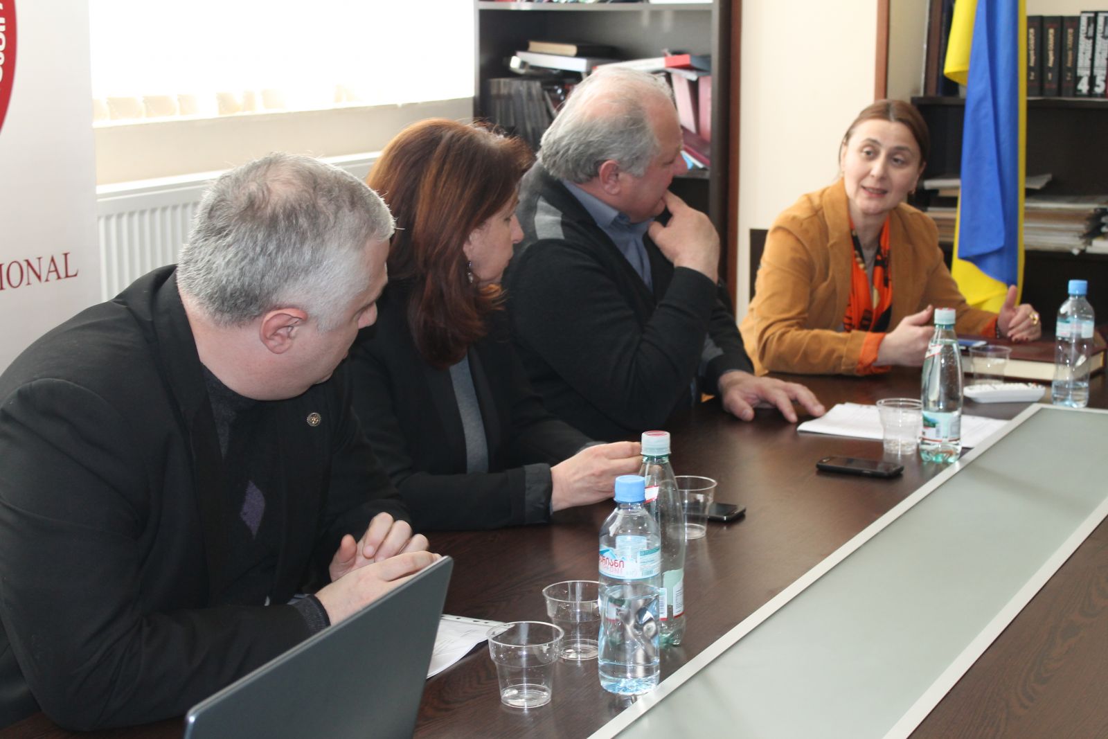 აუდიტორთა, ბუღალტერთა და ფინანსურ მენეჯერთა ფედერაციის წარმომადგენლების ვიზიტი კსუში