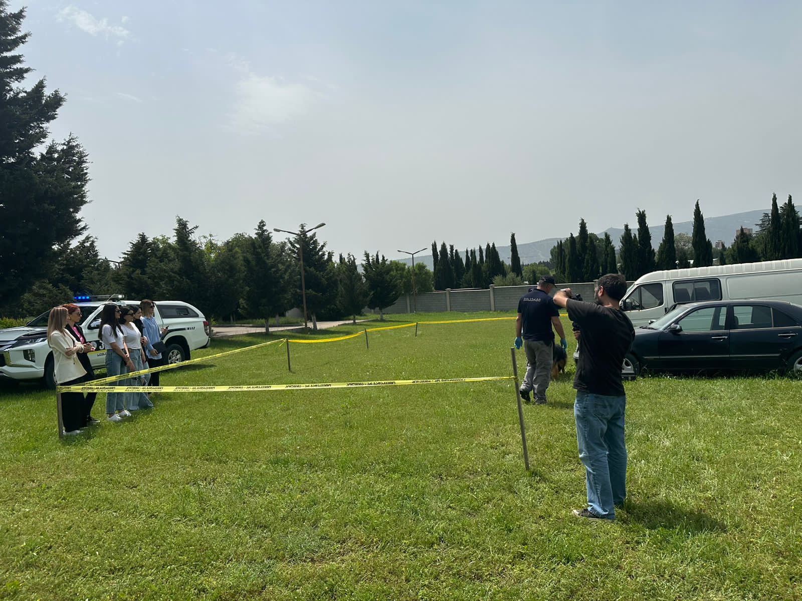External Meeting of CIU Students of the Faculty of Law at the Cynology Service of the Forensic-Criminalistics Department of the Ministry of Internal Affairs of Georgia