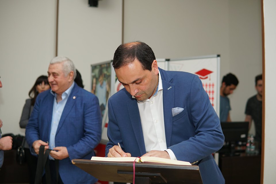 Zviad Gabisonia Visited CIU