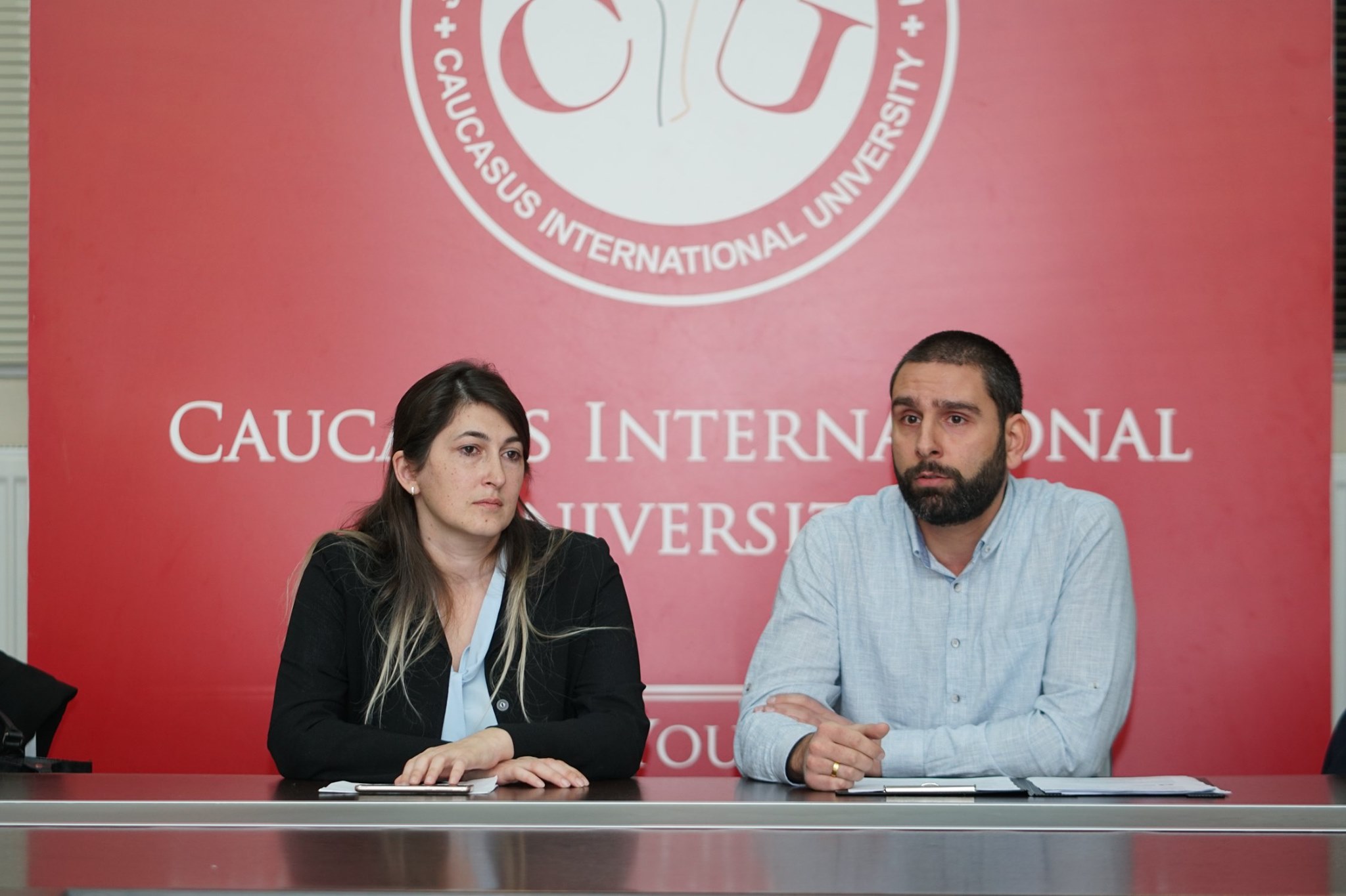 Briefing of Notary Chamber of Georgia with Students