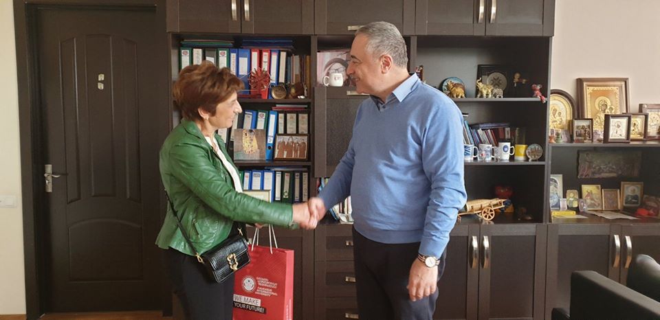 Meeting with the Representative of the University of the Peloponnese (Greece)