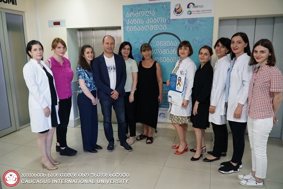 CIU Academic Staff and Students Became Engaged in Euromelanoma Campaign