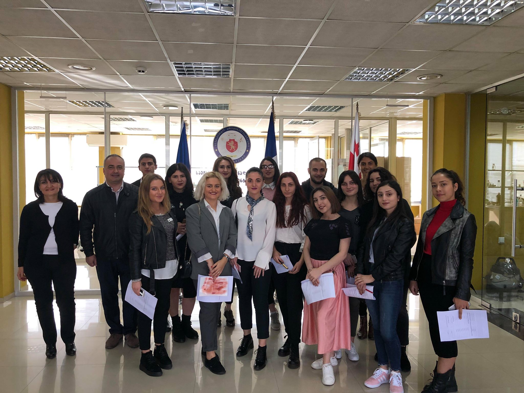 CIU Students Visited Ministry of internal Affairs of Georgia