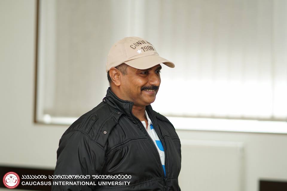 Bankim Jani, Professor from India Delivered a Public Lecture at CIU