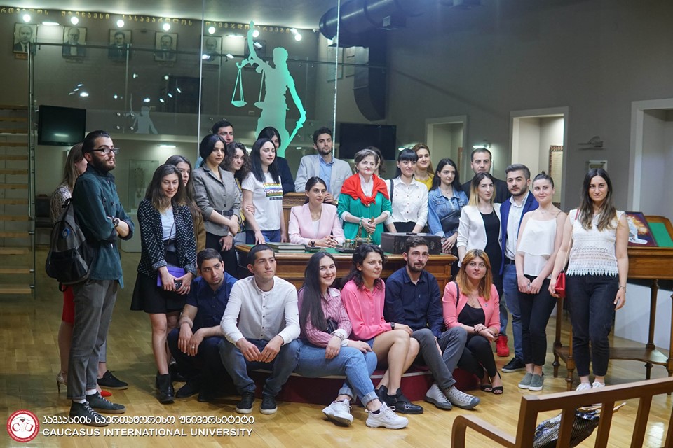 CIU Students Visited Supreme Court of Georgia
