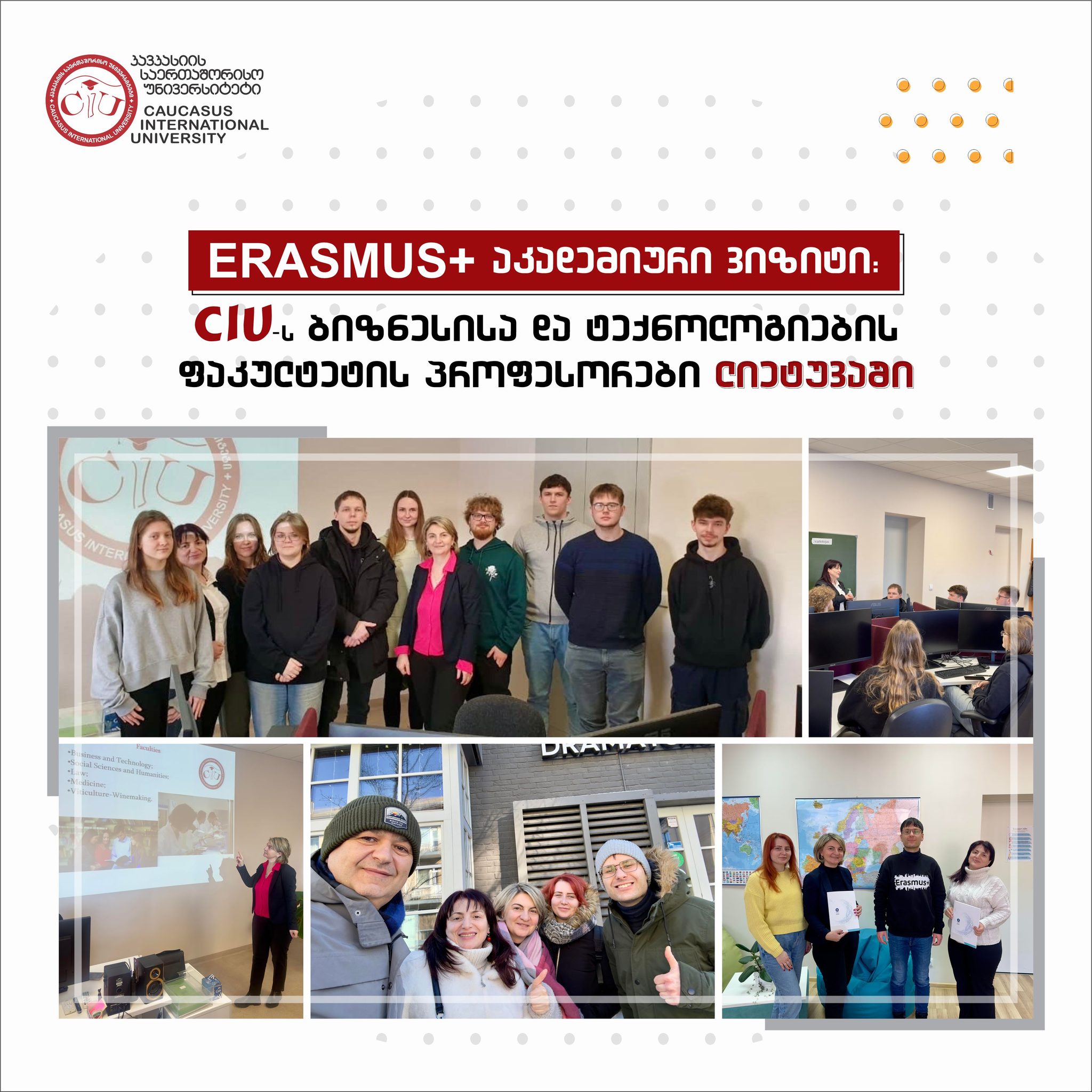 Erasmus+ Academic Visit to Lithuania