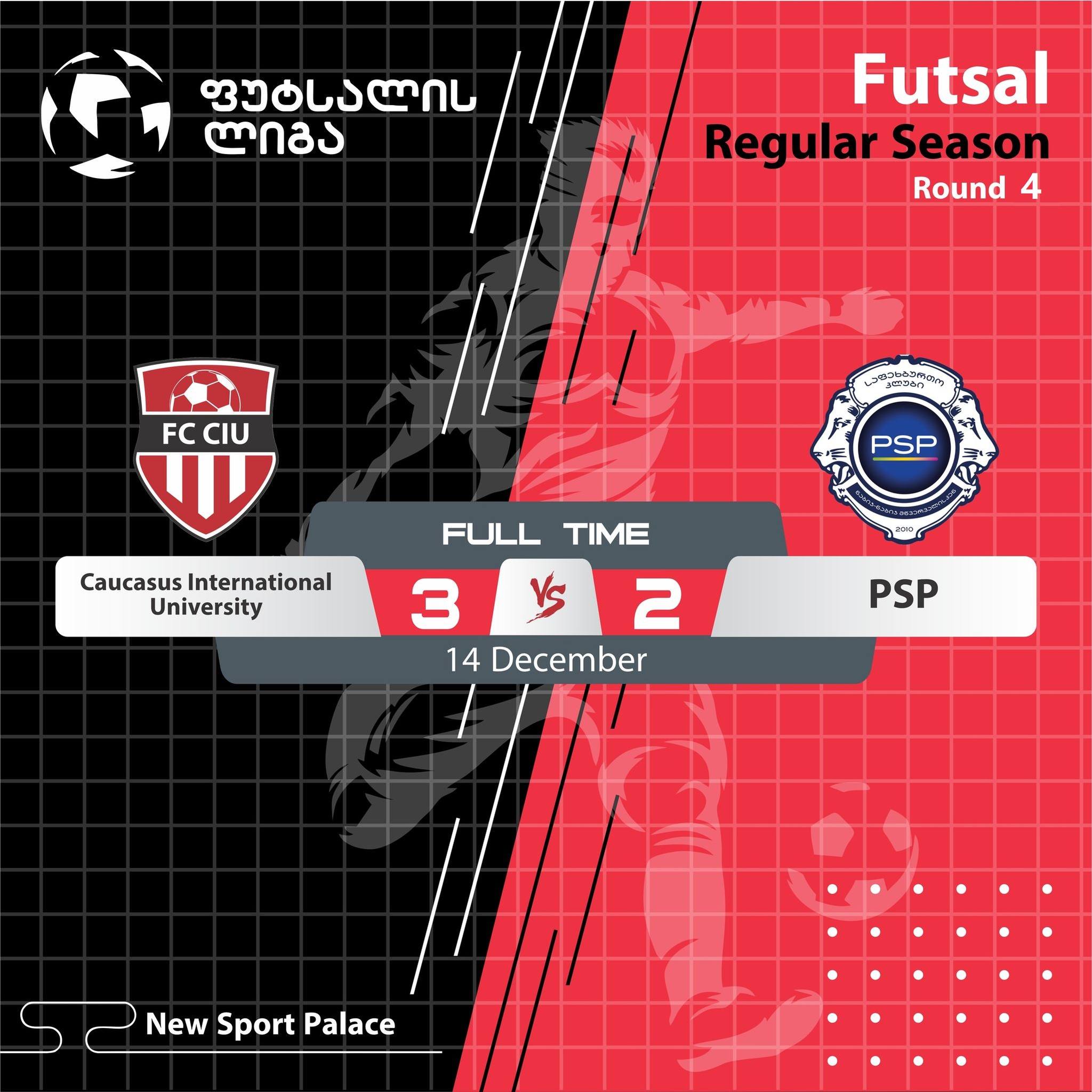 An Important Victory for CIU in the Futsal League