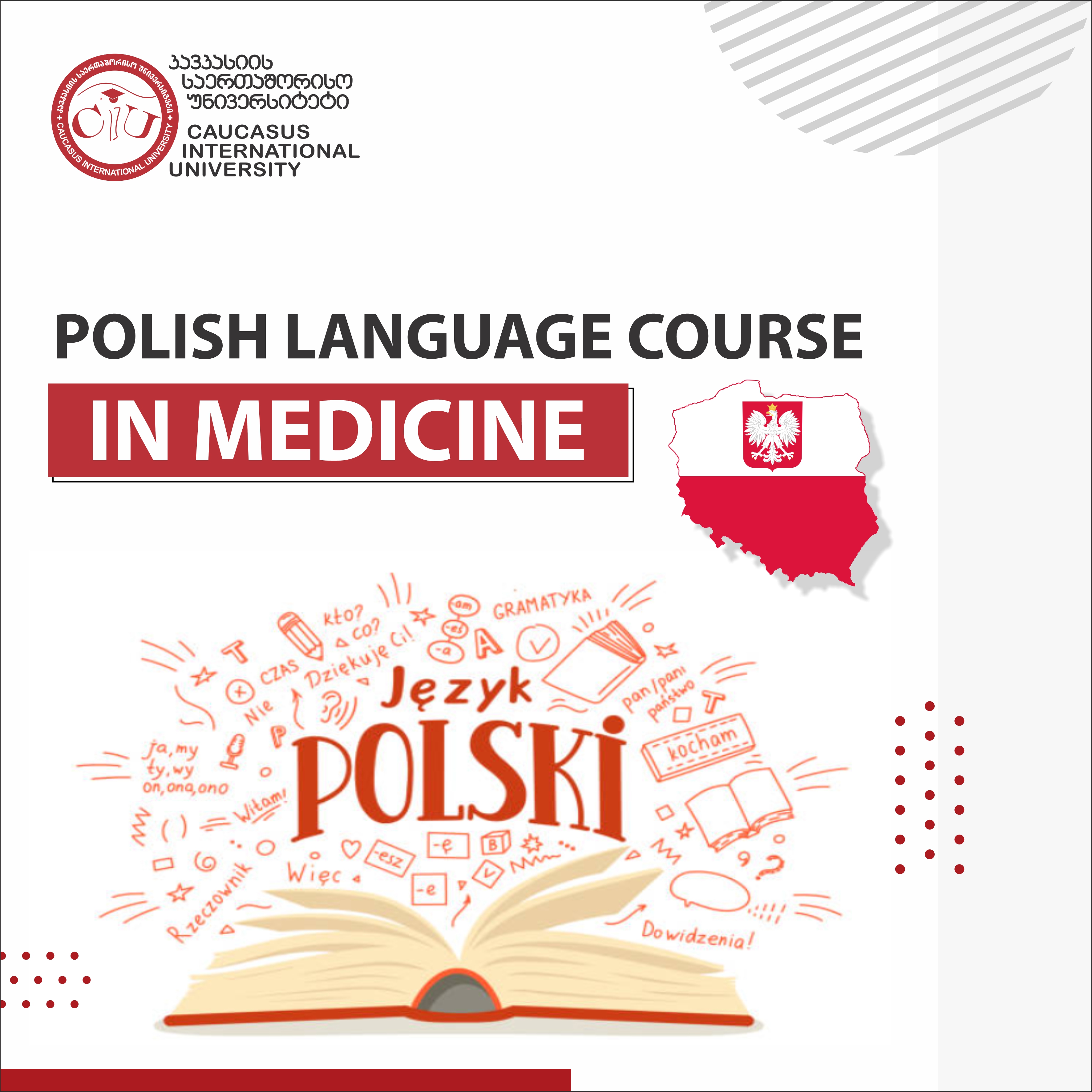 POLISH LANGUAGE COURSE IN MEDICINE